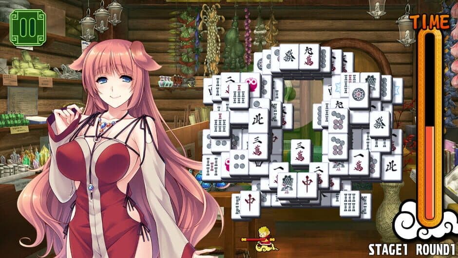 Скриншот 9 из Pretty Girls Mahjong Solitaire: Green