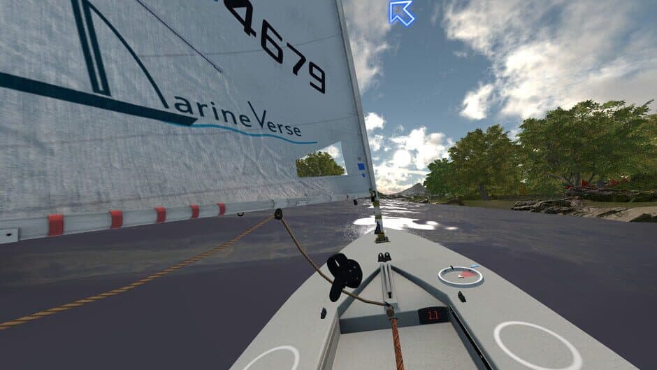 Скриншот 3 из VR Regatta: The Sailing Game - Lake in Japan