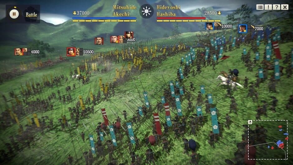 Скриншот 2 из Nobunaga's Ambition: Sphere of Influence - Scenario 4: Fateful Clash