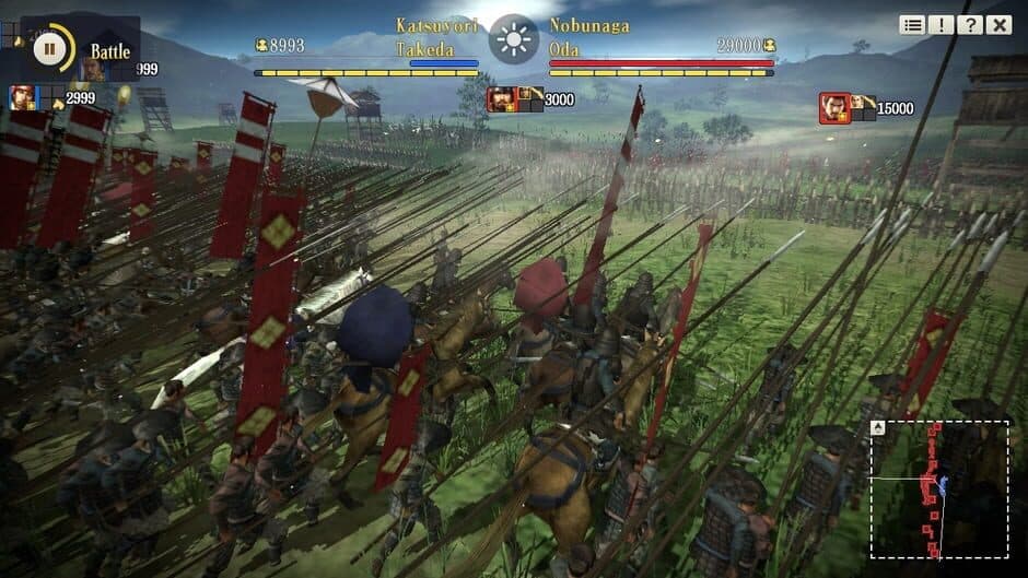 Скриншот 4 из Nobunaga's Ambition: Sphere of Influence - Scenario 5: Battle of Nagashino