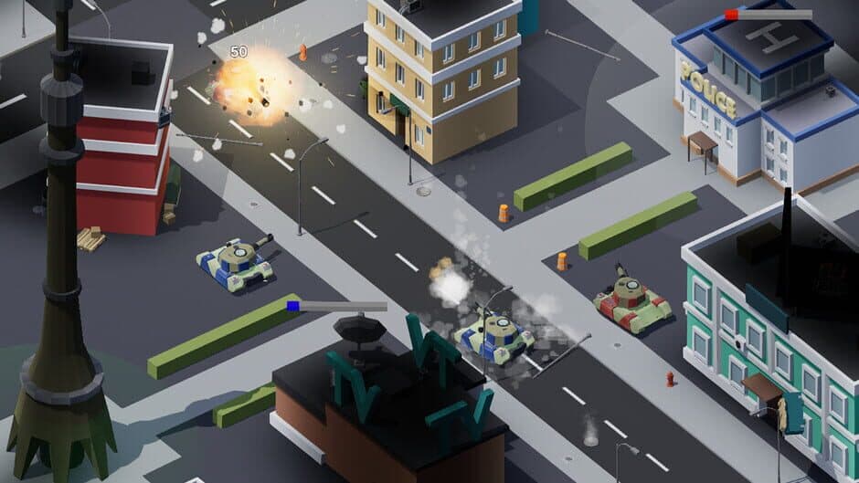 Скриншот 1 из Tank Rampage