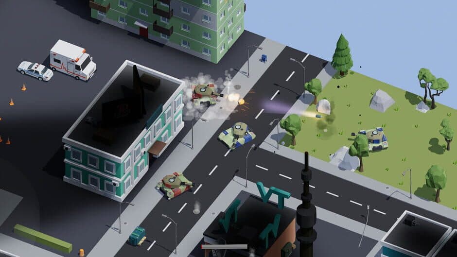 Скриншот 2 из Tank Rampage