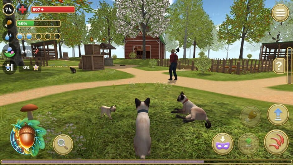 Скриншот 1 из Cat Simulator: Animals on Farm