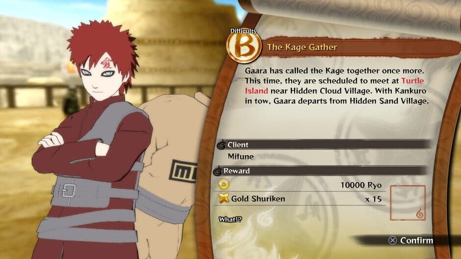 Скриншот 5 из Naruto Shippuden: Ultimate Ninja Storm 4 - Gaara's Tale Extra Scenario