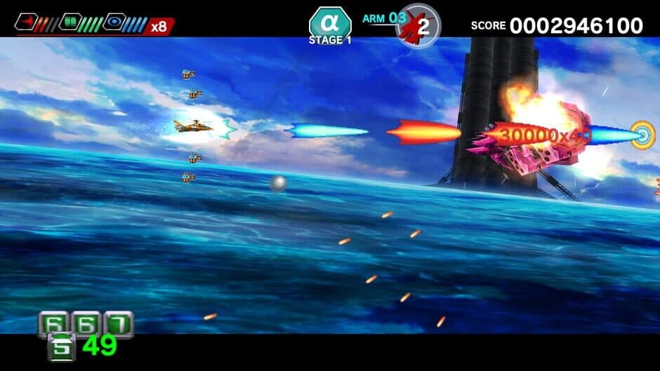 Скриншот 6 из Dariusburst: Chronicle Saviours - Ketsui