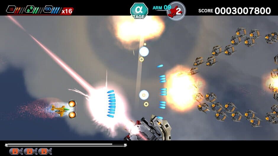 Скриншот 3 из Dariusburst: Chronicle Saviours - Varth: Operation Thunderstorm