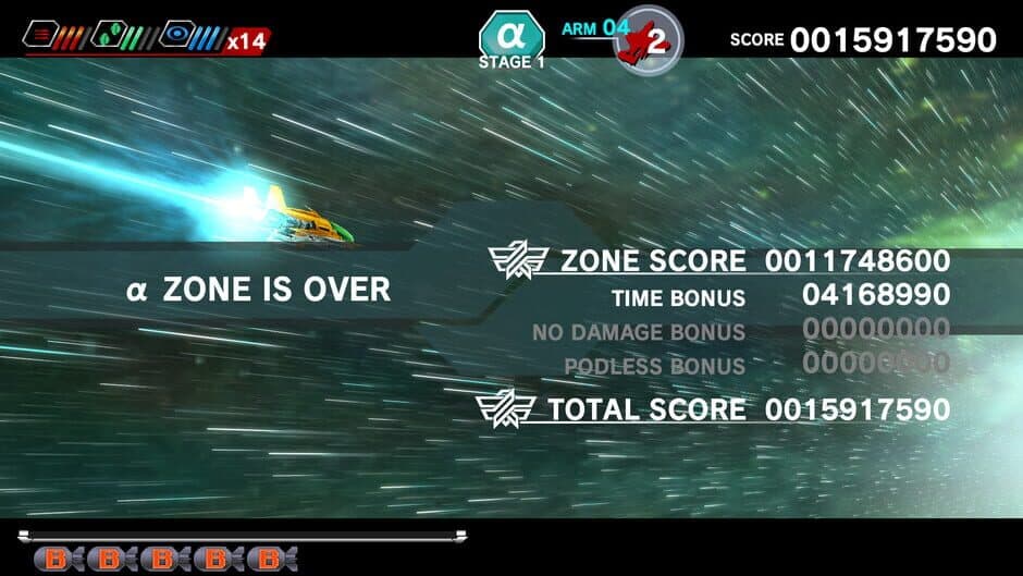 Скриншот 4 из Dariusburst: Chronicle Saviours - Varth: Operation Thunderstorm