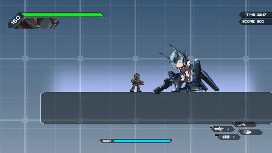 Скриншот 3 из Hardcore Mecha: Thunderbolt Otome