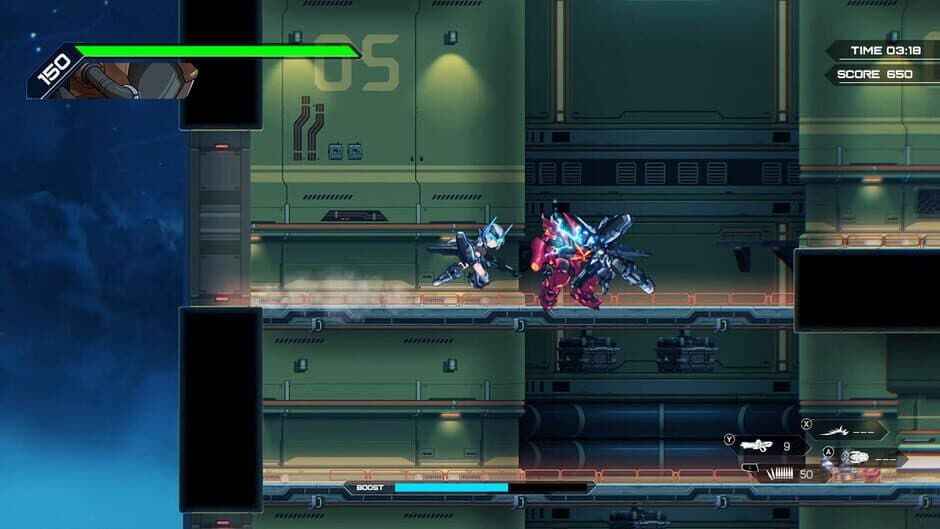 Скриншот 1 из Hardcore Mecha: Thunderbolt Otome