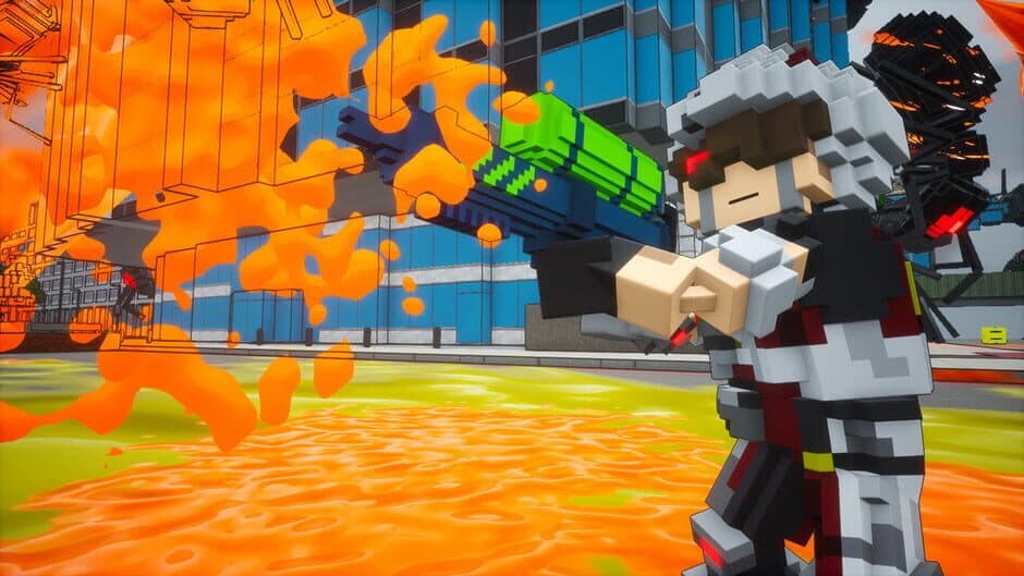 Скриншот 2 из Earth Defense Force: World Brothers - The Legendary Mr. Y, Reborn as "Mecha Yuki" After His Acid Incident!?