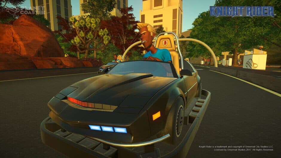 Скриншот 4 из Planet Coaster: Knight Rider K.I.T.T. Construction Kit
