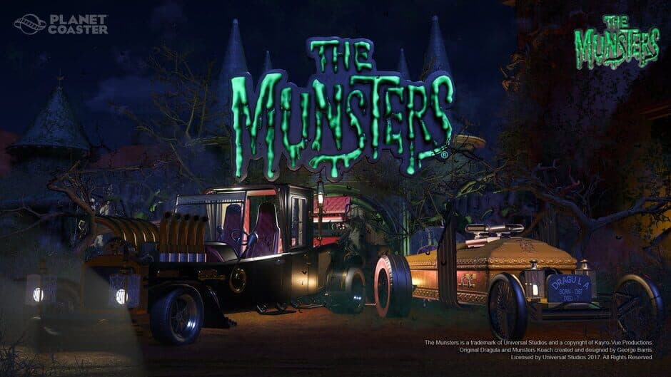 Скриншот 1 из Planet Coaster: The Munsters Munster Koach Construction Kit
