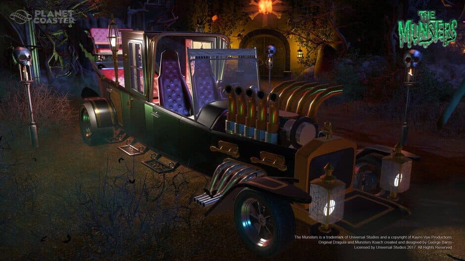 Скриншот 3 из Planet Coaster: The Munsters Munster Koach Construction Kit