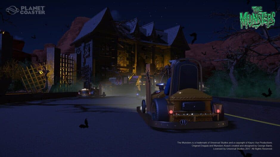 Скриншот 5 из Planet Coaster: The Munsters Munster Koach Construction Kit
