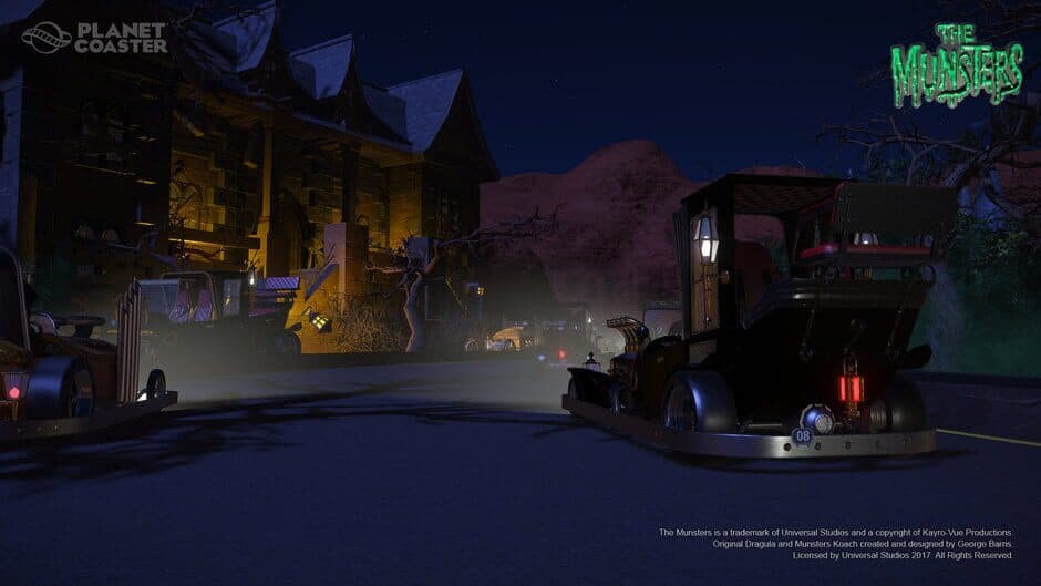 Скриншот 6 из Planet Coaster: The Munsters Munster Koach Construction Kit