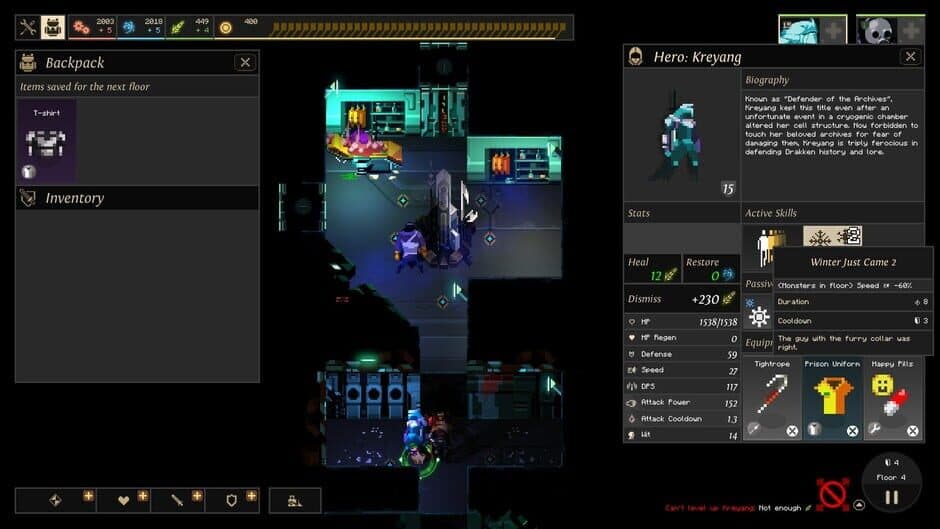 Скриншот 1 из Dungeon of the Endless: Deep Freeze