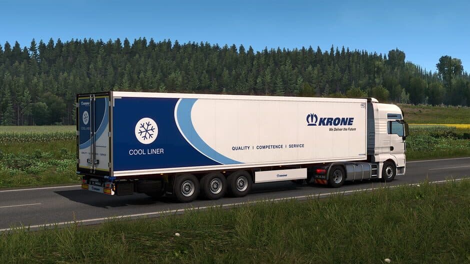Скриншот 1 из Euro Truck Simulator 2: Krone Trailer Pack