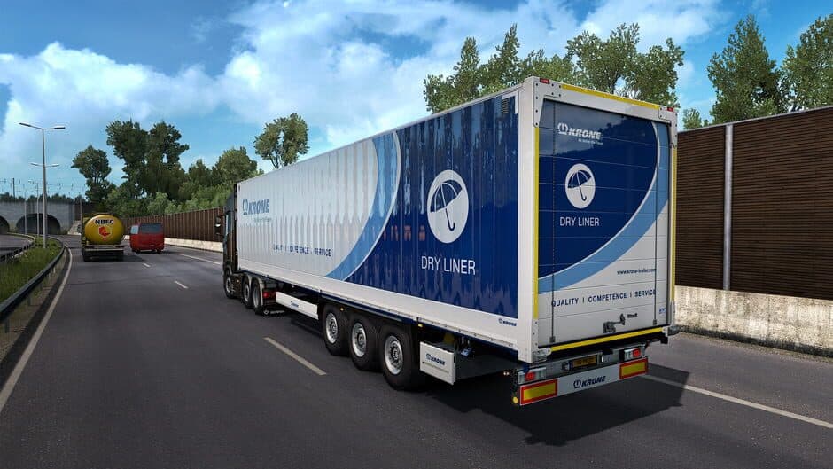Скриншот 2 из Euro Truck Simulator 2: Krone Trailer Pack
