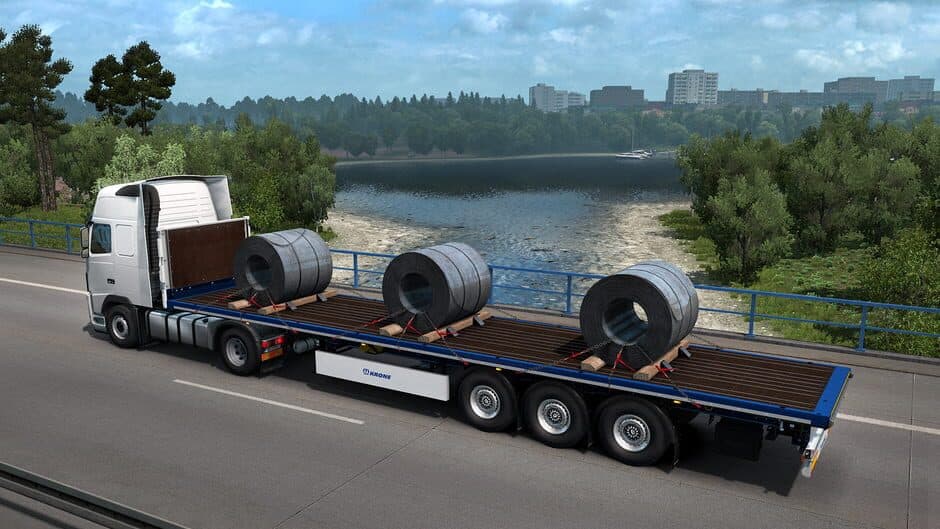 Скриншот 3 из Euro Truck Simulator 2: Krone Trailer Pack