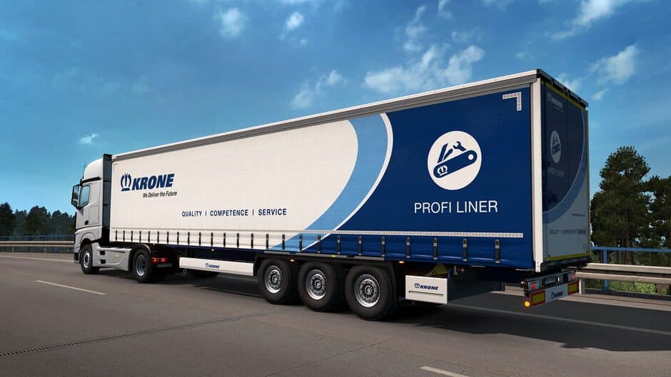 Скриншот 4 из Euro Truck Simulator 2: Krone Trailer Pack