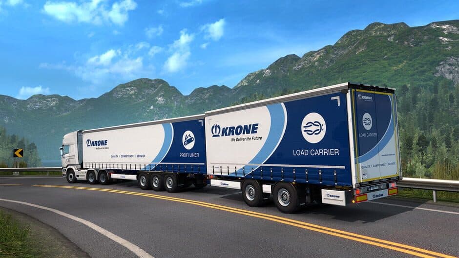 Скриншот 6 из Euro Truck Simulator 2: Krone Trailer Pack
