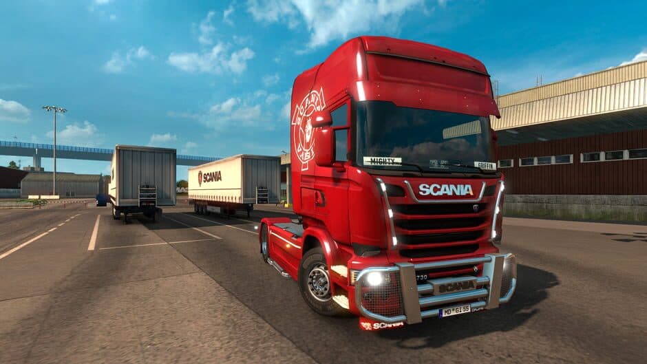 Скриншот 6 из Euro Truck Simulator 2: Mighty Griffin Tuning Pack