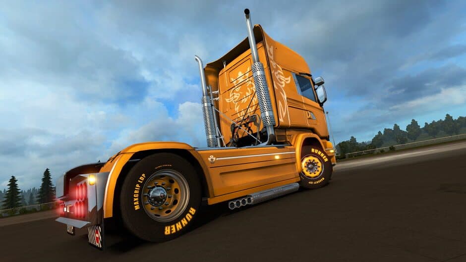 Скриншот 8 из Euro Truck Simulator 2: Mighty Griffin Tuning Pack