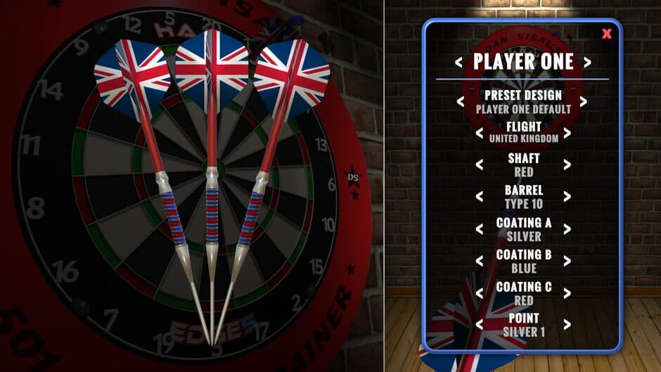 Скриншот 2 из Dan Sisal's 501 Darts Trainer