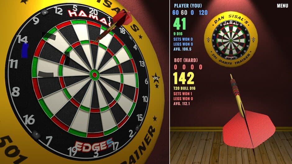 Скриншот 3 из Dan Sisal's 501 Darts Trainer