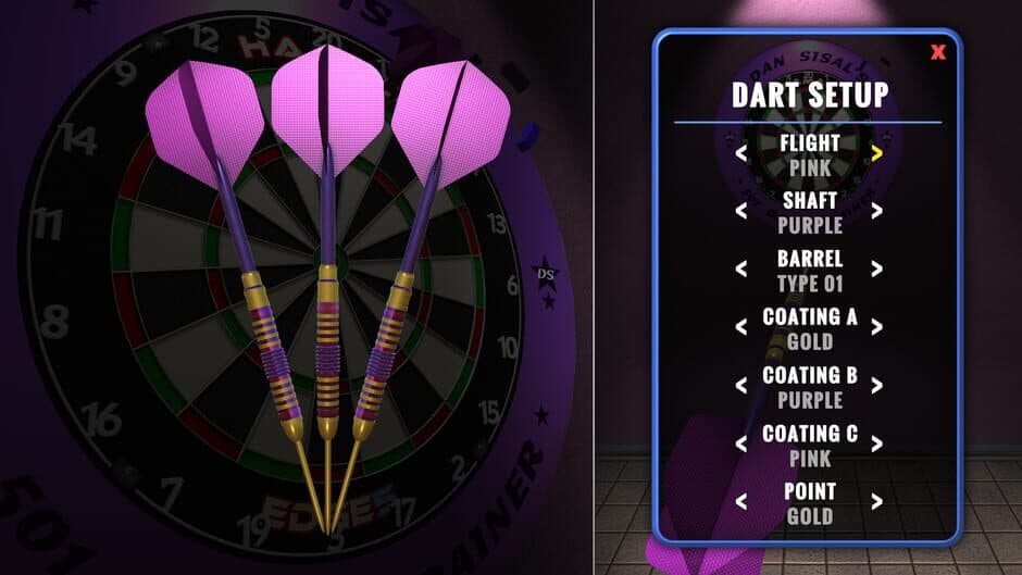 Скриншот 6 из Dan Sisal's 501 Darts Trainer