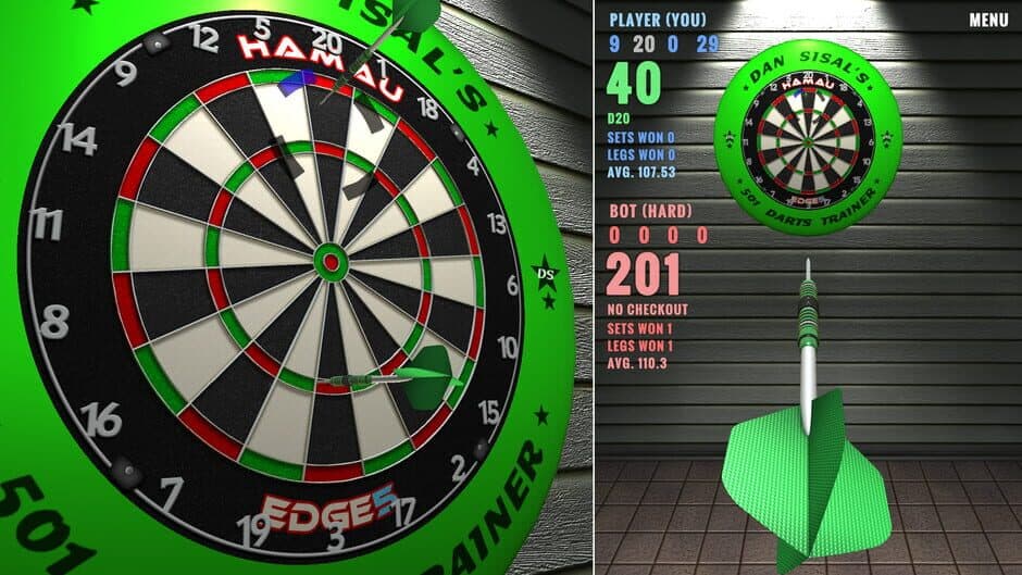 Скриншот 12 из Dan Sisal's 501 Darts Trainer