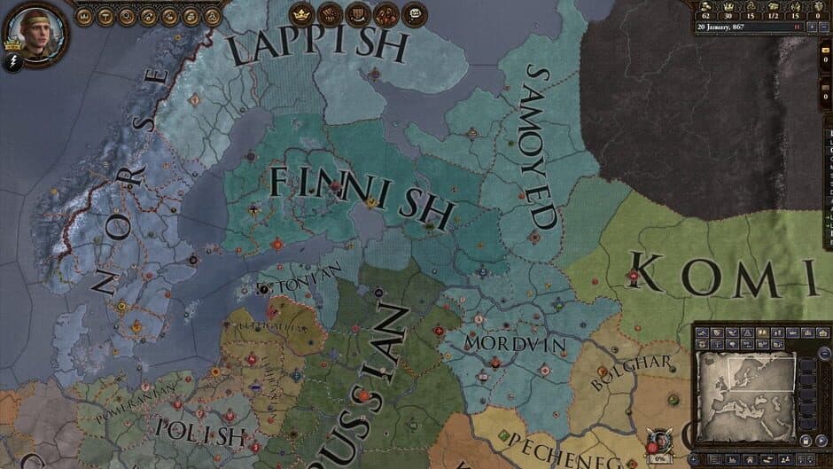 Скриншот 4 из Crusader Kings II: Finno-Ugric Unit Pack