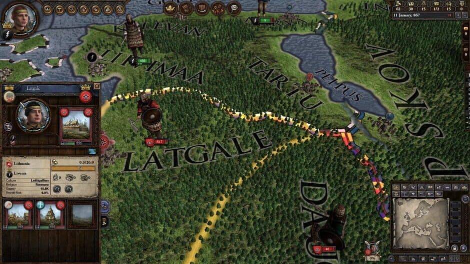 Скриншот 8 из Crusader Kings II: Finno-Ugric Unit Pack