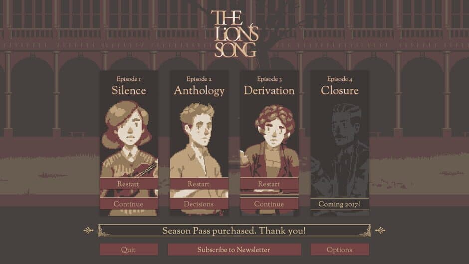 Скриншот 7 из The Lion's Song: Episode 3 - Derivation