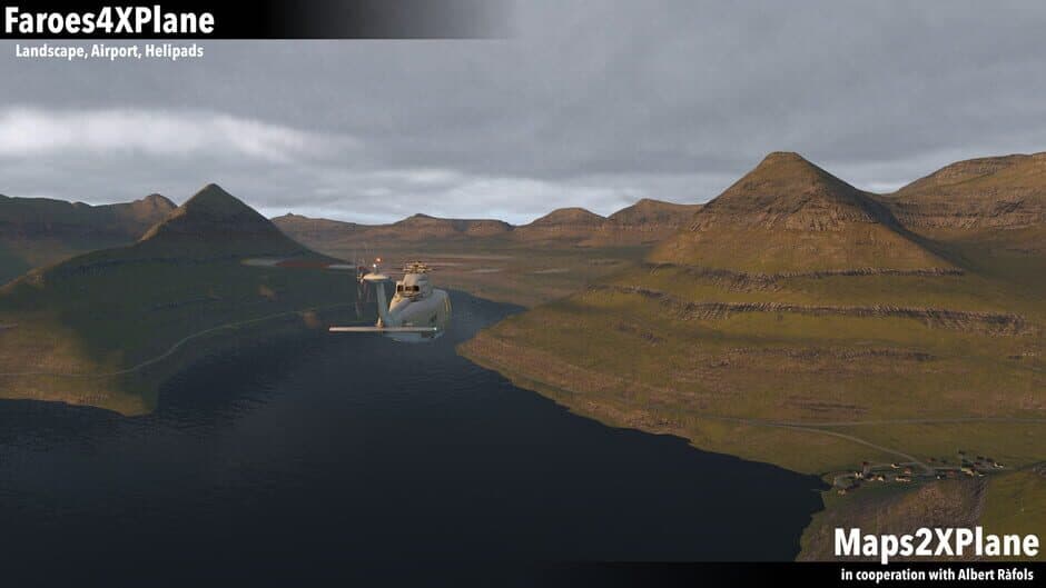 Скриншот 4 из X-Plane 11: Aerosoft - Faroe Islands XP
