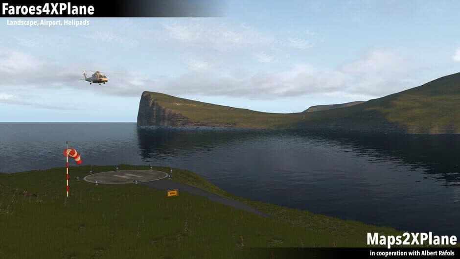 Скриншот 11 из X-Plane 11: Aerosoft - Faroe Islands XP