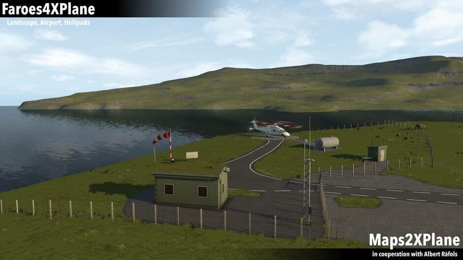Скриншот 6 из X-Plane 11: Aerosoft - Faroe Islands XP
