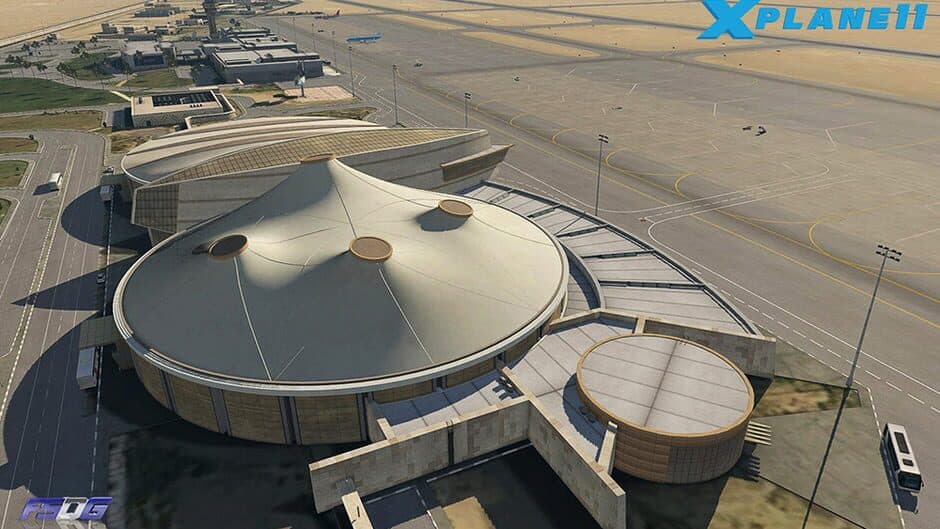 Скриншот 1 из X-Plane 11: FSDG - Sharm El-Sheikh XP