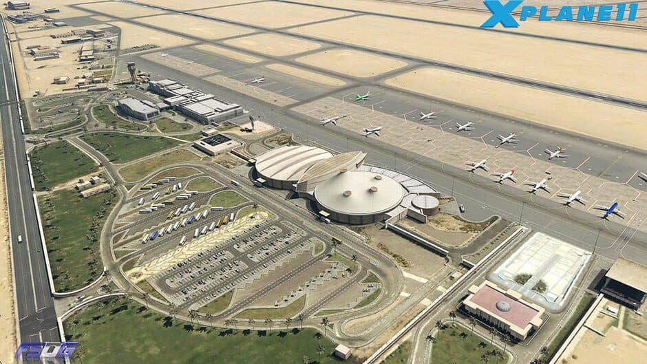 Скриншот 4 из X-Plane 11: FSDG - Sharm El-Sheikh XP