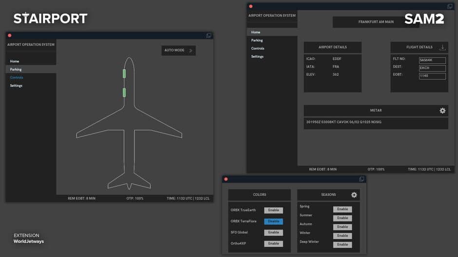 Скриншот 3 из X-Plane 11: Add-on - SAM WorldJetways