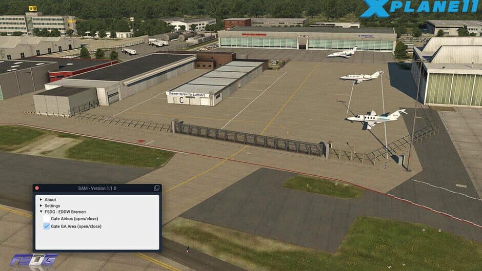 Скриншот 10 из X-Plane 11: FSDG - Bremen XP