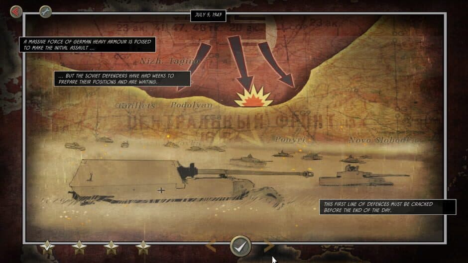 Скриншот 1 из Battle Academy 2: Battle of Kursk