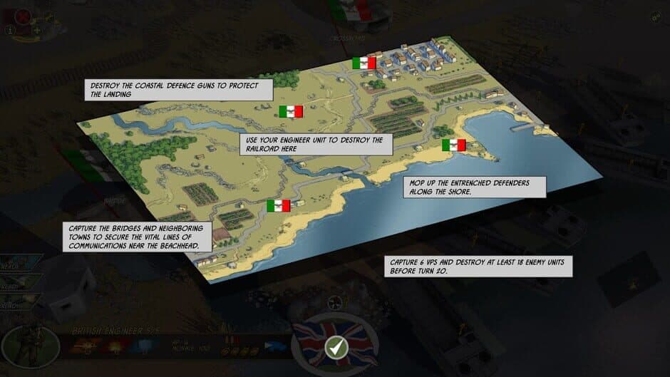 Скриншот 4 из Battle Academy: Operation Husky
