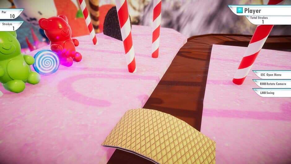 Скриншот 6 из 3D MiniGolf: Candy Shop