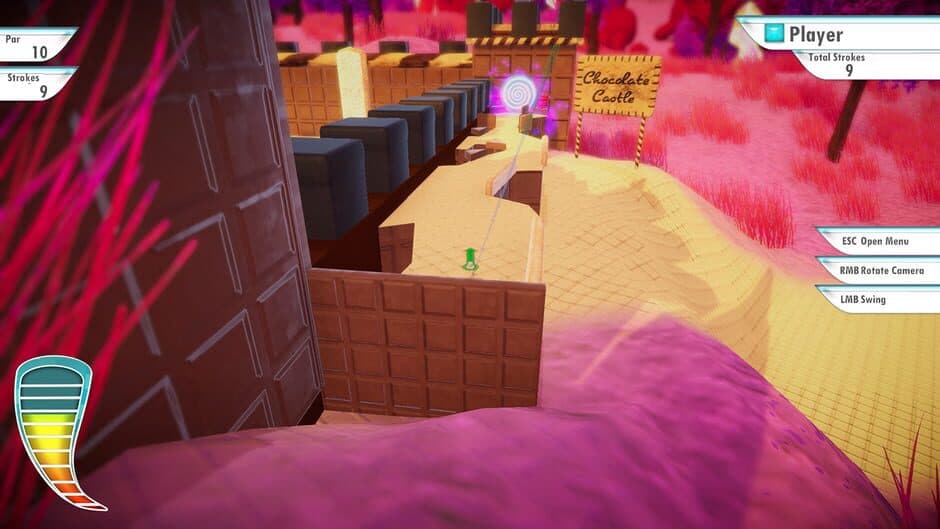 Скриншот 1 из 3D MiniGolf: Candy Shop