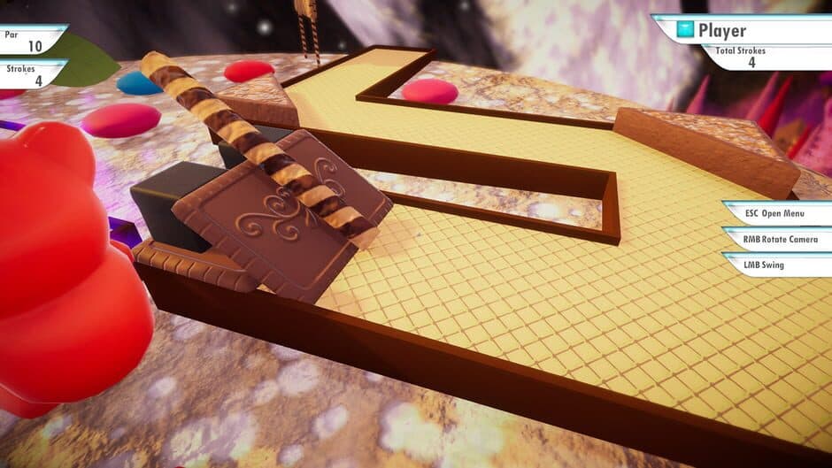 Скриншот 2 из 3D MiniGolf: Candy Shop