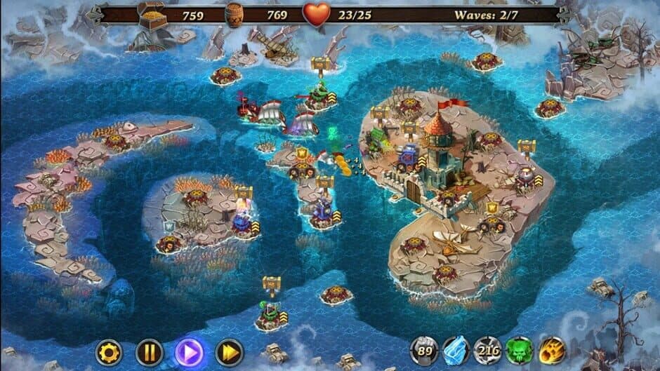 Скриншот 3 из Fort Defense: Bermuda Triangle