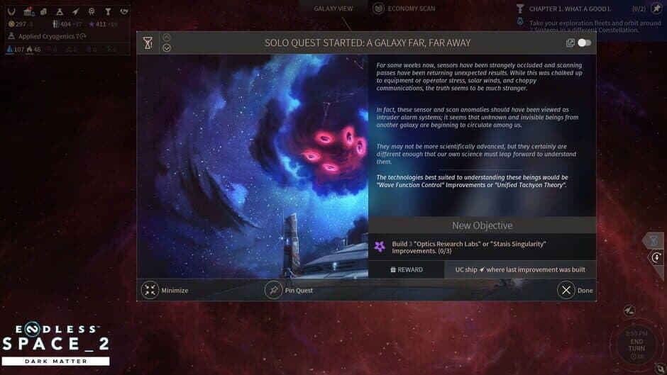 Скриншот 1 из Endless Space 2: Dark Matter