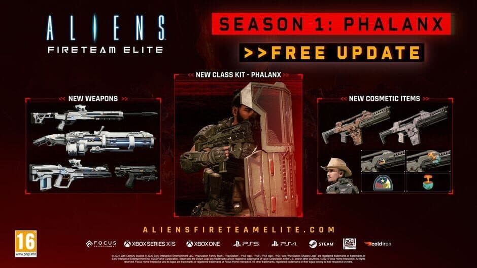 Скриншот 1 из Aliens: Fireteam Elite - Season 1: Phalanx