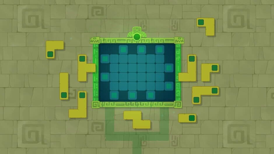 Скриншот 2 из Puzzle: Stone Blocks - Levels Pack 4 Mayan